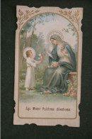 Imagr Religieuse Marie Et Enfant Jésus Holy Card - Devotion Images