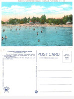 USA - Bathing Beach Lake Champlain - PLATTSBURG N.Y. - Andere & Zonder Classificatie