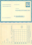 Deutsche Bundespost Berlin - Postkarte -  Funklotterie E.V. - Other & Unclassified