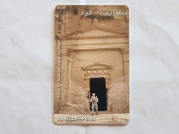 JORDAN-(JO-ALO-0080)-Al-Bida-(220)-(1102-214599)-(3JD)-(05/2001)-used Card+1card Prepiad Free - Jordan