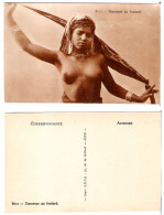 Danseuse Au Foulard - Jeune Femme Aux Seins Nus  (belle Carte-non Circulée) - Unclassified