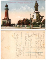 DE - Holtenau Bei Kiel- Leuchtturm Und Denkmal An Der Mundung D. Kaiser-Wilhelm-Kanals - Sonstige & Ohne Zuordnung