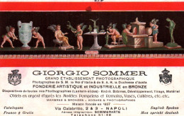 CPA - NAPOLI - Giorgo SOMMER Grand Éts Photographique - Via Calabritto ... Edition Danesi §TOP RARE§ - Napoli (Naples)