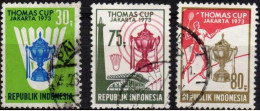 .. Indonesie 1973  Zonnebloem 734/36 - Indonesië