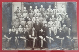 PH - Ph Original - Photo De Classe De Cinquième Année D'enfants Avec Leur Professeur, Argentine 1936 - Anonymous Persons
