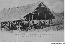 CAR-AALP6-GUYANE BRITANIQUE-0525 - Indian's Rest House Baramanie Waini River British Guiana South-Ameriha - Guyana (antigua Guayana Británica)