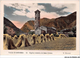 CAR-AALP6-ANDORRE-0483 - Valls D'Andorra - 63-Esglesia Romanica De Santa Coloma  - Andorra