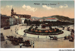 CAR-AALP4-ESPAGNE-0301 - MALAGA.Parque Y Catedral - Other & Unclassified