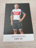 Cyclisme Cycling Ciclismo Ciclista Wielrennen Radfahren QUARTERMAN CHARLIE (Trek-Segafredo 2020) - Cycling