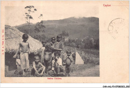 CAR-AALP3-SRILANKA-0177 - Native Children-Ceylon - Sri Lanka (Ceilán)