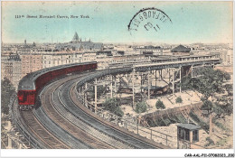 CAR-AALP11-ETAT UNI-1051 - 110th Street Elevated Curve , New York  - Other & Unclassified