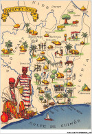 CAR-AAKP7-PHOTO-0782 - Afrique - DAHOMEY-TOGO - Carte Géographique - Dahome