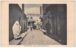 Afrique . N°49567 . Maroc . Casablanca . Rue Du Commandant Provost - Casablanca