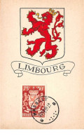 1945 - Carte Maximum - N°151302 - Belgique - Blason Lion Rouge De Limbourg - Cachet - Hasselt - Limbourg