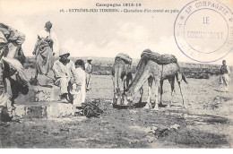 Tunisie - N°63441 - Campagne 1915-16 - Extrême Sud Tunisien - Chamelier D'un Convoi Au Puits - Cachet Militaire - Tunisia
