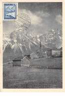 1946 - Carte Maximum - N°151261 - Autriche - Petit Village Aux Pieds Des Montagnes - Cachet - Lermoos - Other & Unclassified