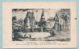 BRESLES - Vue De L'ancien Château. Maison De Campagne Des Evêques De Beauvais (D'après Une Vieille Gravure) - Autres & Non Classés
