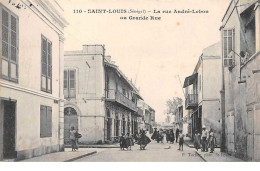 Sénégal - N°60957 - SAINT-LOUIS - La Rue André-Lebon Ou Grande Rue - Affranchissement - Senegal