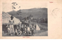 Sri Lanka . N° 100435 . Native Children - Sri Lanka (Ceylon)