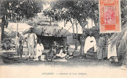 Guinée. N° 100412 . Conakry . Interieur De Cour Indigène - Guinee