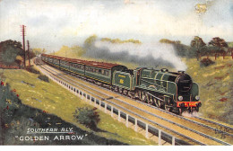 Amérique - N°65790 - Southern Rly - Golden Arrow - Train Railway - Carte à Localiser - Other & Unclassified