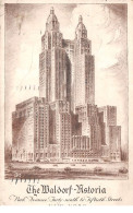 Etats-Unis - N°65787 - The Waldorf Historia - Park Avenue - New-York - Andere Monumenten & Gebouwen