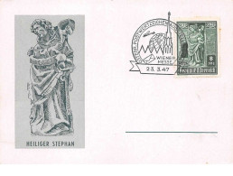 Autriche.n°57802.heiliger Stephan.carte Maximum - Other & Unclassified