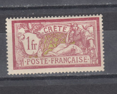 Crete 1902 - 1 Fr.  MH (e-523) - Unused Stamps