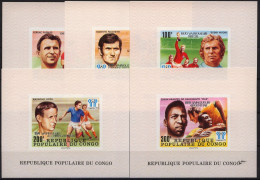 Football / Soccer / Fussball - WM 1978:  Congo  5 SoBl **, Silber Aufdruck - 1978 – Argentina