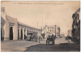 Maroc . N°50518 . Casablanca.bld De La Gare.autobus - Casablanca