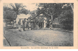 Afrique - N°66124 - Congo Français - Brazaville - Le Service Municipal De La Voirie - Brazzaville