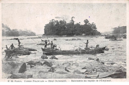 Afrique - N°66106 - Congo Français - Haut-Oubangui - Baleinière Au Rapide De L'éléphant - Frans-Kongo