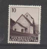 Liechtenstein 1964 Mamescha Chapel 10 R ° Used - Gebruikt