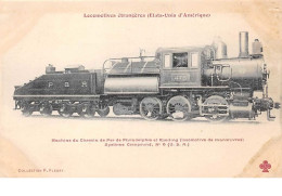 Etats-unis . N°50926 . Locomotive . Philadelphie Et Reading . Railway . Train. - Autres & Non Classés
