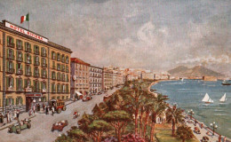 CPA - NAPOLI - Hôtel Riviera - Propr. Rainoldi Frères - Illustration ... - Napoli (Neapel)