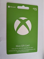 CADEAU   GIFT CARD  / X-  BOX  CARD  / CARD ON BLISTER - /  CARD   / NOT LOADED MINT CARD ** 16682** - Gift Cards