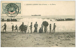 COTE D'IVOIRE.n°31162.GRAND LAHOU.LA BARRE - Costa De Marfil