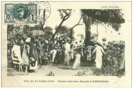 Cote D Ivoire. N°35391.grand Tam Tam Baoulé à Dimbokro - Costa De Marfil