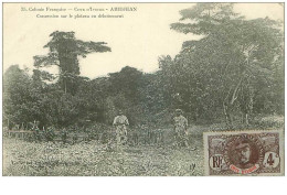 Cote D Ivoire. N°35400.concession Sur Le Plateau En Déboisement. Abidjean - Ivory Coast