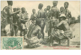 Cote D Ivoire. N°35377.danses D Indigenes.beauté - Costa De Marfil