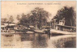 Cote D Ivoire. N°47373 . Lagune De Bassam . Le Djimini A Petit-paris - Costa De Marfil