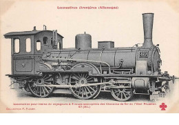 Allemagne . N°50964 . Etat Prussien . Railway . Train . Locomotive . - Other & Unclassified