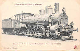 Allemagne . N°50956 .  . Railway . Train . Locomotive . - Andere & Zonder Classificatie