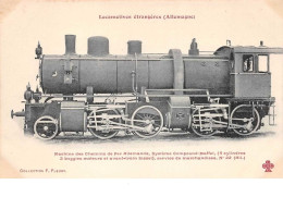 Allemagne . N°50955 . . Railway . Train . Locomotive . - Autres & Non Classés