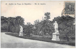 Bresil . N°47475 . Rio De Janeiro . Jardim Da Praca Da Republica - Rio De Janeiro