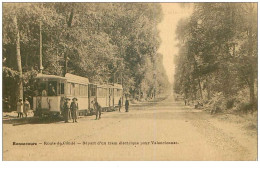 Belgique. N°33704.bonsecours.depart D Un Tram Electrique Pour Valenciennes - Peruwelz