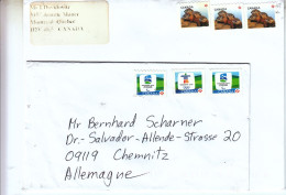 Kanada, 2 Briefe, Gelaufen / Canada, 2 Covers, Postally Used - Brieven En Documenten