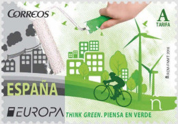 Spain Espagne Spanien 2016 Europa CEPT Think Green Stamp MNH - Nuevos