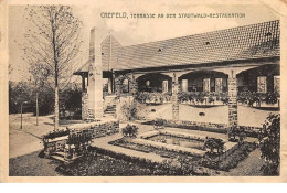 Allemagne - N°61123 - CERFELD - Terrasse An Der Stadtwald-Restauration - Krefeld