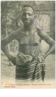 Senegal. N°35038.daka.jeune Fille Volof.cachet Militaire.beauté - Sénégal